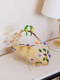 تصویر رولت خوری برنجی | مدل تاج کوچک 