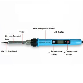 تصویر هویه 80 وات دما متغیر سانشاین مدل SUNSHINE SL-936D ( اصلی ) soldering iron