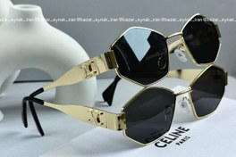 تصویر عینک آفتابی زنانه سلین مدل 035 فرم چند ضلعی 