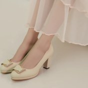 تصویر کفش مجلسی زنانه مدل لژدار خطی 