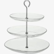 تصویر استند سرو سه طبقه ایکیا مدل KVITTERA IKEA KVITTERA Serving stand, three tiers