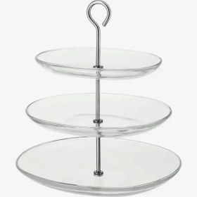 تصویر استند سرو سه طبقه ایکیا مدل KVITTERA IKEA KVITTERA Serving stand, three tiers