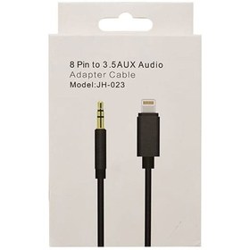 تصویر کابل aux به لایتنینگ مدل JH-023 lightning to aux cable JH-023