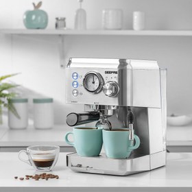 تصویر اسپرسو ساز جی پاس مدل GCM1523SS G-Pass Espresso Maker Model GCM1523SS