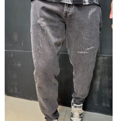 تصویر شلوار مام فیت مردانه زارا سایز ۳۶ تا ۵۴ رنگ ذغالی 