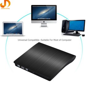 تصویر باکس DVD رایتر لپ تاپ USB 3.0 ضخامت 12.7 ا Box DVD External Laptop Sata 12.7mm Box DVD External Laptop Sata 12.7mm