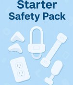 تصویر پکیج ایمنی اقتصادی کودک ( مخصوص خانه ) - قهوه ای تیره Starter child safety pack ( Home safety )