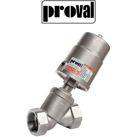 تصویر شیر انگل پنوماتیک پرووال Proval Pneumatic Angle valve