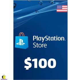 تصویر گیفت کارت پلی استیشن 100 دلار آمریکا PlayStation Gift Card 100$ United States