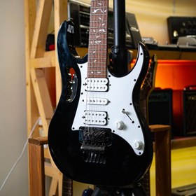 تصویر گیتار الکتریک آیبانز Ibanez JEMJR 1P-02 Steve Vai Signature Electric Guitar Black 