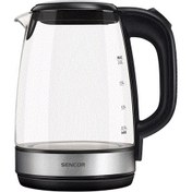 تصویر کتری برقی سنکور مدل SWK2080BK Sencor WSK2080BK Electric Glass Kettle