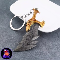 تصویر جاکلیدی شمشیر کریتوس – Kratos Sword keychain 