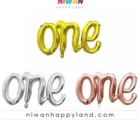 تصویر بادکنک فویلی one 