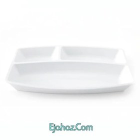 تصویر سینی مای سلف سفید ظروف سرو و پذیرایی سینی مای سلف سفید تکی درجه: یک 
