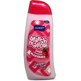 تصویر شامپو بدن هوبی سری مارشمالو حاوی عصاره وانیل ا Hobby Marshmallow body shampoo containing Hobby Marshmallow body shampoo containing
