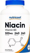 تصویر نیاسین ناتری کاست(۲۴۰عددی) Nutricost Niacin (Vitamin B3 