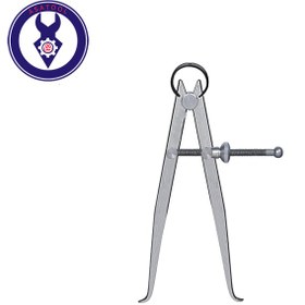 تصویر پرگار داخل زن 15 سانت 