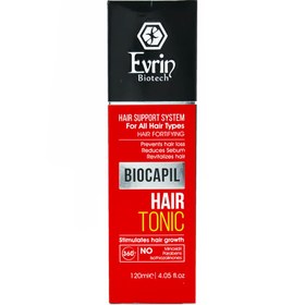 تصویر تونیك مو سر 120 میلی لیتر اورین بیوتك Evrin Biotech Biocapil Hair Tonic 120 ML