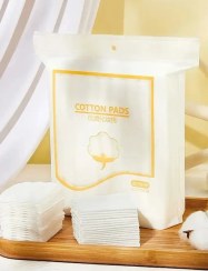 تصویر پد تونر 222 عددی آرایش پاک کن کتان دوطرفه 222 double-sided cotton toner and make-up remover pads