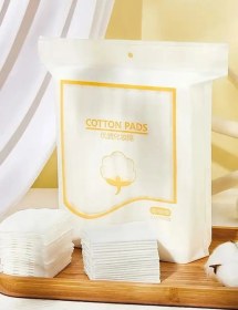 تصویر پد تونر 222 عددی آرایش پاک کن کتان دوطرفه 222 double-sided cotton toner and make-up remover pads