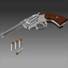 تصویر اسلحه کلت طراحی شده در سالیدورک و کتیا 