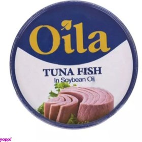 تصویر تن ماهی در روغن سویا اویلا وزن 180 گرم 