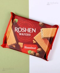 تصویر ویفر فندقی روشن Roshen وزن 72 گرم 