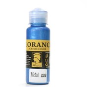 تصویر رنگ اکریلیک فلورانس 120 میلی لیتر Metallic Blue کد 209 متالیک 