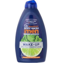 تصویر شامپو بدن ژلی کامان مدل Wake-Up مناسب انواع پوست آقایان 510 میل Comeon Body Wash Wake-Up For All Skins 510ml