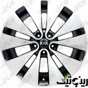 تصویر رینگ فابریک کیا اپتیما 18 اینچی رنگ رخ تراش مشکی 
