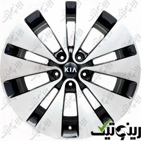 تصویر رینگ فابریک کیا اپتیما 18 اینچی رنگ رخ تراش مشکی 