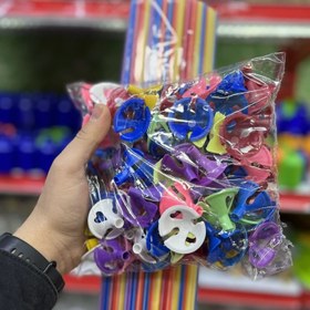 تصویر نی و بست بادکنک 100 عددی 