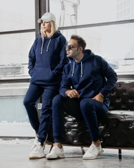 تصویر هودی و شلوار ست طرح مالک 