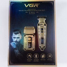 تصویر ست ماشین اصلاح وی جی آر VGR V-641 shaver set