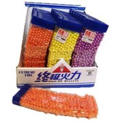 تصویر ساچمه پلاستیکی ۸۰۰ عددی کلت اسباب بازی ۶ میل 