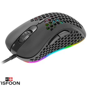 تصویر ماوس گیمینگ گرین GM602 RGB Green GM602 RGB Gaming Mouse