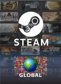 تصویر گیفت کارت استیم steam آمریکا US steam gift card