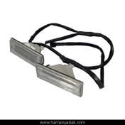 تصویر چراغ پلاک خودرو پراید با دسته سیم 
