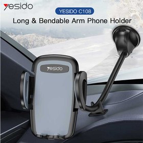 تصویر هولدر خودرو یسیدو مدل Yesido C108 ا Yesido Car Holder C108 Yesido Car Holder C108