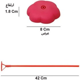 تصویر استند بادکنک مدل پایه دار مجموعه 5 عددی 