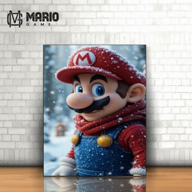 تصویر پوستر گیمینگ طرح ماریو Mario gaming poster