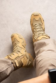 تصویر بوت مردانه بژ SİNGLE SWORD | 602-BOT اورجینال 