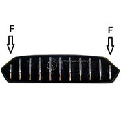 تصویر قطعه استیل تزینی جلو پنجره F اطلس سایپا یدک 