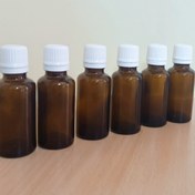 تصویر قطره چکان شیشه ای ۳۰ میلی لیتر 