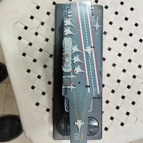 تصویر ناو هواپیمابر آمریکا یی شارژی کنترلی 