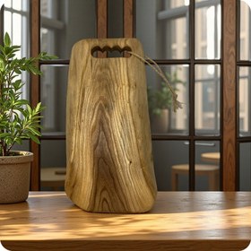 تصویر تخته کار و پذیرایی چوبی چوب گردو (کد1) 