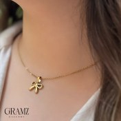 تصویر گردنبند پاپیون ژوپینگ مدل کارولین 