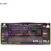 خرید و قیمت کیبورد گیمینگ کورسیر K55 RGB PRO ا Corsair K55 RGB PRO RUBBER  DOME Gaming Keyboard