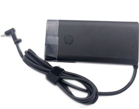 تصویر شارژر لپ تاپ HP 19.5V 10.3A سوکت آبی HP 19.5V 10.3A Laptop Adaptor