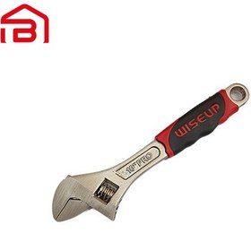 تصویر آچار فرانسه صنعتی 10 اینچ وایزاپ Industrial French Wrench, 10 inches, Wiseup